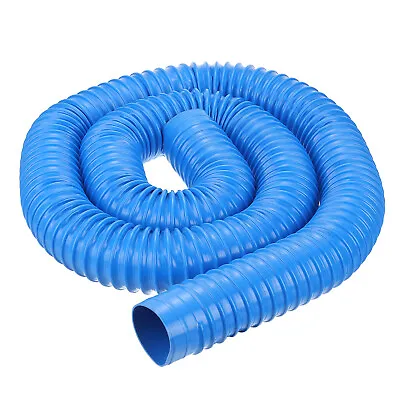 PVC Flexible Vacuum Cleaner Hose 50mm ID 2M Length Dust Collection Hose Blue • $54.19