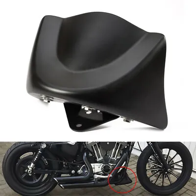 $30.98 • Buy Black Front Chin Spoiler Fairing For Harley Dyna FXD FXDF FXDL FXDB FXDC 06-up