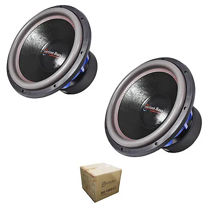 2x American Bass 15  HD Series 8000W Dual 2 Ohm Subwoofer HD-15-D2-v2 • $688.60