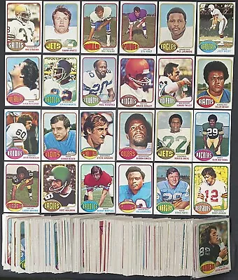 1976 Topps - #353-528 - Football Cards - Complete Your Set - You U Pick • $0.99