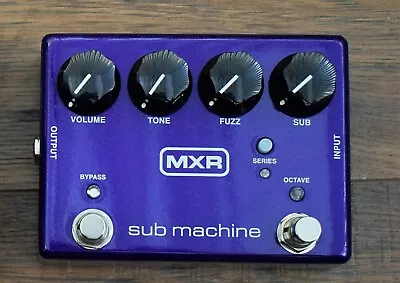 Dunlop MXR M225 Sub Machine Octave Fuzz Guitar Effect Pedal Demo • $159.99