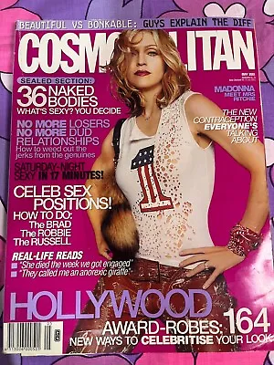 Cosmopolitan Magazine Australia May 2001 RARE MADONNA • $27