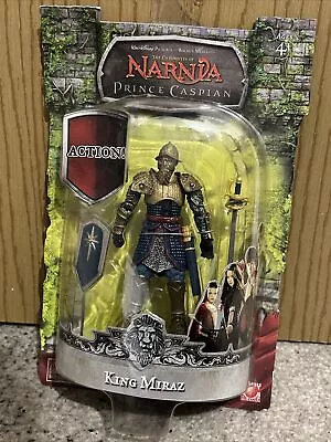 The Chronicles Of Narnia King Miras Prince Caspian Figure - Sealed! • £11.99