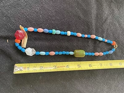 Vintage New Orleans Mardi Gras Glass Beads From 1960s  Made In Czechoslovakia. • $8