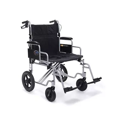 Bariatric Transport Wheelchair 24  Wide Seat Transfer Chair • $325