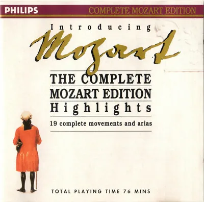  Introducing Mozart The Complete Mozart Edition  Philips Classics Sealed • £2.99