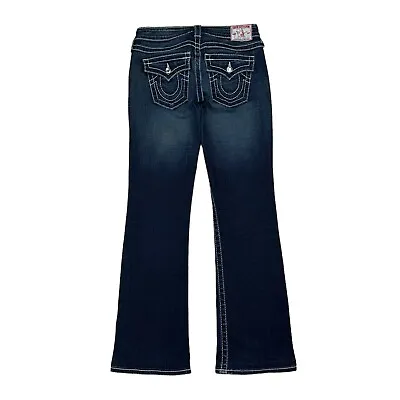 True Religion Women's Disco Becky Big T Jeans Size 26 - Dark Wash • $27.99