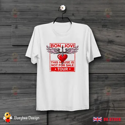£7.99 • Buy This House Is Not For Sale Tour Bon Jovi Concert  Unisex T Shirt B608