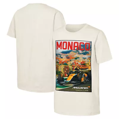 Youth Natural McLaren F1 Team The Streets Of Monaco T-Shirt • $24.99