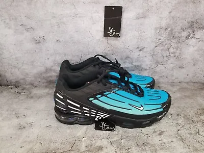 Men's Size 11 Nike Air Max Plus 3 III Black/Laser Blue FQ2417 001 • $123.45