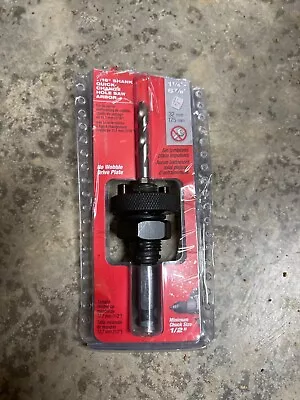 Milwaukee 49-56-7250 3/8  Shank Ergo Quick-Change Hole Saw Arbor • $13.95