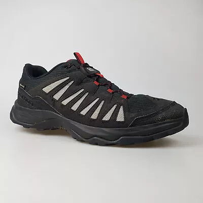 Men's SALOMON 'EOS GTX' Sz 10 US | 44 EU Hiking Shoes Black | 3+ Extra 10% Off • $59.49