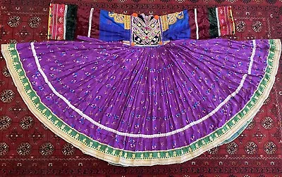 Afghan Afghani Tribal Kuchi Boho Vintage Handmade Embroidery Dress Size XS/S • $199