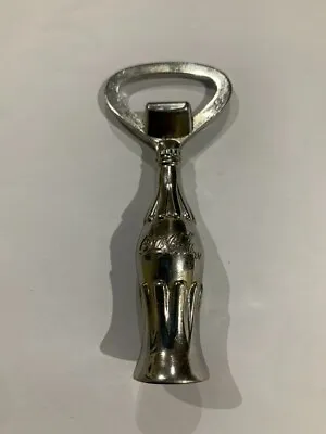 Metal Chrome Coca Cola Bottle Opener. FREE POSTAGE • £4.99