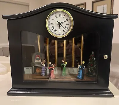 Mr Christmas Ballroom Dancers Animated Musical Chimes 70 Tunes Clock & Music Box • $115