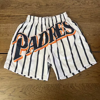 San Diego Padres Vintage Pinstripe Shorts Mens • $30