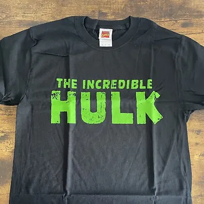 £9.99 • Buy Official Marvel Mens The Incredible Hulk  T-shirt Black S