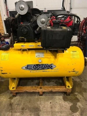$3500 • Buy 80 Gallon Emax Air Compressor 24 Horse Power Hp Gas Powered! Honda Powered