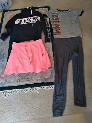 Lot 4 Women's Clothes Victoria's Secret Pink Size Small/Medium/Large EC • $40