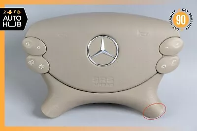 Mercedes R230 SL500 SL55 AMG CLK500 E350 Steering Wheel Airbag Air Bag Beige OEM • $149.40