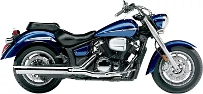$370.45 • Buy Cobra 4  Slip-On Exhaust Chrome 2275 For 2007-2017 Yamaha XVS 1300 V-Star Tourer