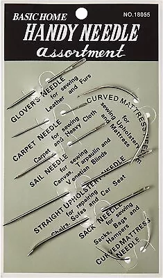 Assorted Needle Set For Leather Canvas Upholstery Mattress Carpet Sofa Repairs • $9.99