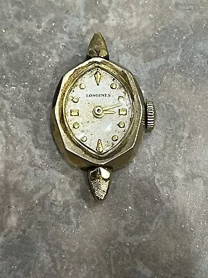 Vintage Ladies Longine Watch Working 10 Kt Gold Filled • $15.40