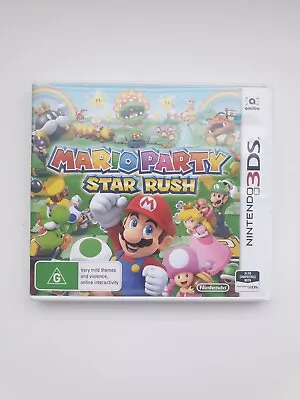 Nintendo 3DS Mario Party Star Rush (PAL AUS 2016) • $59