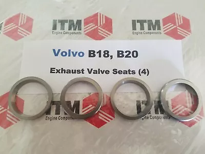 Volvo B18 & B20 Exhaust Valve Seat Set Of (4) P1800122S544142144145 AQ130 • $24.75