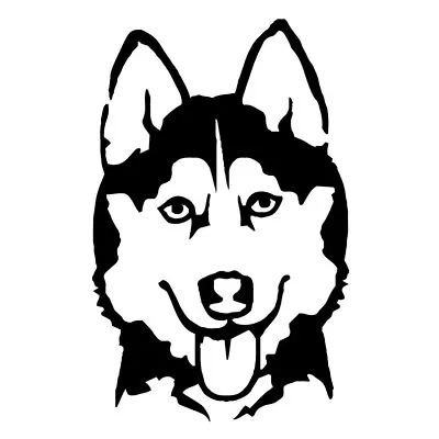 £3.50 • Buy Young Husky Car Vinyl Sticker Wall Home Laptop Cool Funny Shirt Dog Pet 4x4inch