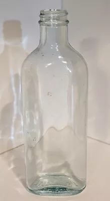 Vintage 8.5  Glass Bottle Embossed W/Made In USA On Base With Original Cap / Lid • $4.99