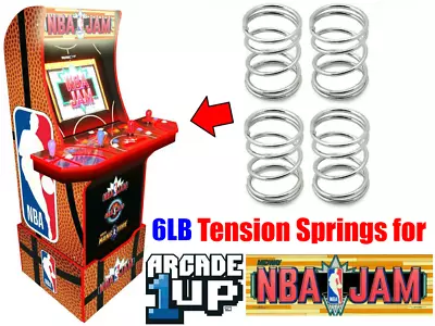 Arcade1up NBA JAM - 6LB Tension Springs UPGRADE! (4pcs) • $9.99