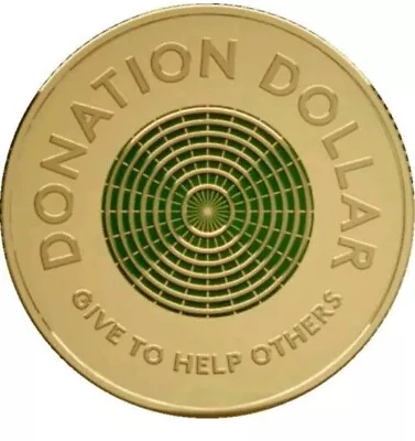 $5 • Buy 3 X Donation Dollar 2021 - Australian One Dollar $1 Coin  Unc In 2 X2 Flip LOT 9