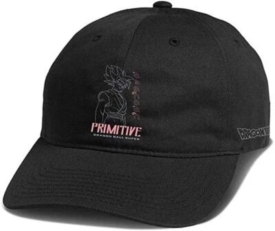 $26.99 • Buy New Primitive X Dragon Ball Z SSR Goku Black Rose Strapback Hat Black RHTPRM-22