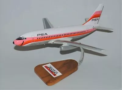 PSA Pacific Southwest Airlines Boeing 737-200 Desk Top Model 1/72 SC Airplane • $400.50