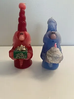 Lot Of 2 Northern Lights Wizard Candles.    Christmas And Birthday • $32