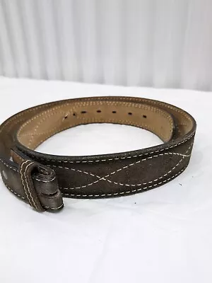 JCPenney Men's Vintage Personalized Genuine Leather Belt 40  • $15