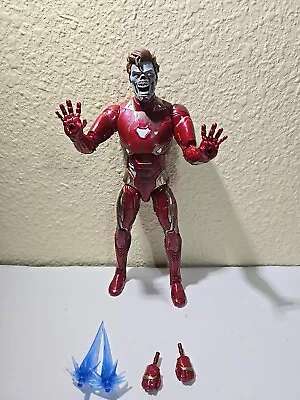 Marvel Legends What If? ZOMBIE IRON MAN 6  Action Figure Khonshu BAF Wave Loose • $12.99