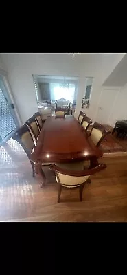 8 Seater Timber Dining Table  • $900