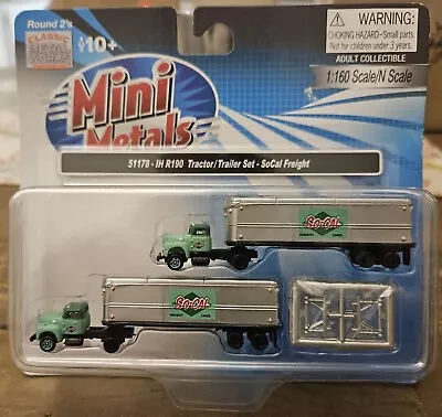 Classic Metal Works 51178 IH190 Tractor/Trailer Set So-Cal N Scale  • $16.99