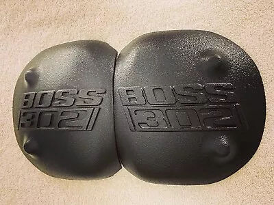 05-14 Mustang Black Satin Strut Tower Covers Caps (BOSS 302) Fitted 4 Boss Brace • $64.99