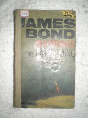 James Bond Moonraker By Ian Fleming Rare Book 1964 • $269.10