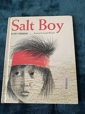 SALT BOY By Mary Perrine Vintage Children’s Hardcover Book 1968 First Printing • $3