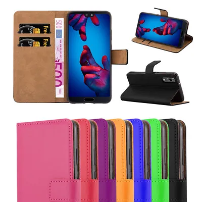 Huawei P20P20 ProP20 Lite Phone Case Leather Wallet Stand Cover For Huawei • £5.95