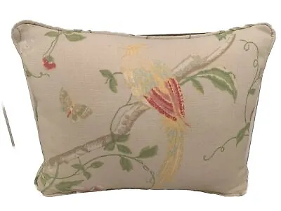 Laura Ashley Summer Palace Linen Piped Cushion & Inner 15  X 12  Brand New • £19.99