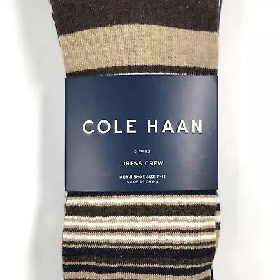 Cole Haan Men's Dress Crew Socks 3-Pair • $12.99