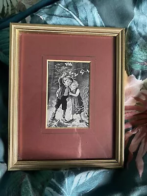 J&J Cash Woven Picture French Series. Children Lost In The Forest. • £10