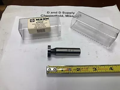 Moon KY650 3/4  Dia X 3/16  Wide HSS KeySeat Cutter  #606 1/2  Shank USA • $19.95