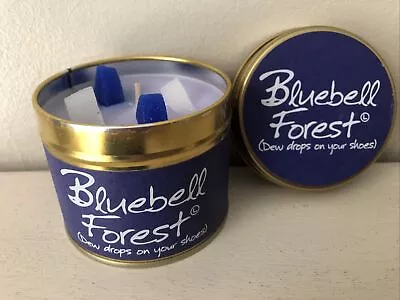 BLUEBELL FOREST STRONG SCENTED CANDLE FLOWERS Lily Flame UK HANDMade 30-35HRS • £9.99