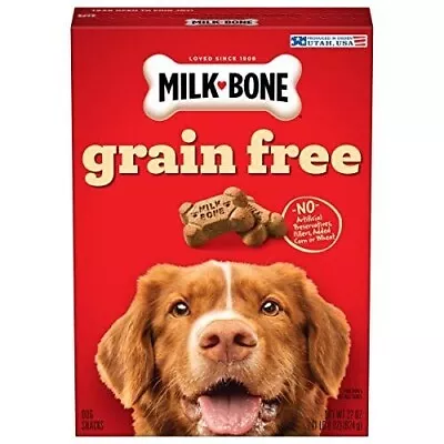Milk-Bone Grain Free Dog Treats 22 Ounce (Pack Of 6) • $39.99